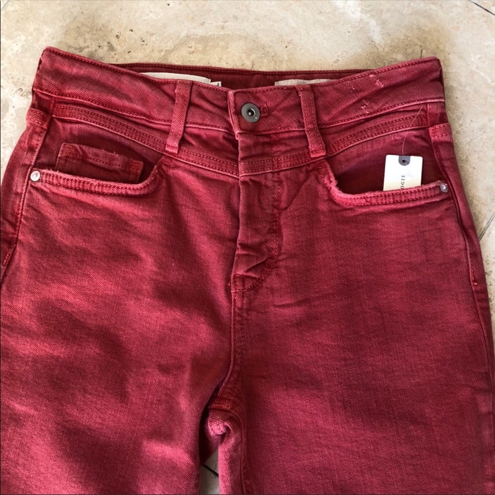 Anthropologie Jeans High Rise Distressed Slim  NWT Women’s Size 27 - Picture 5 of 12